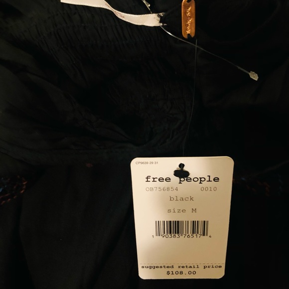 🎈NWT🎈Free People Embroidered Mini Dress - Picture 7 of 7